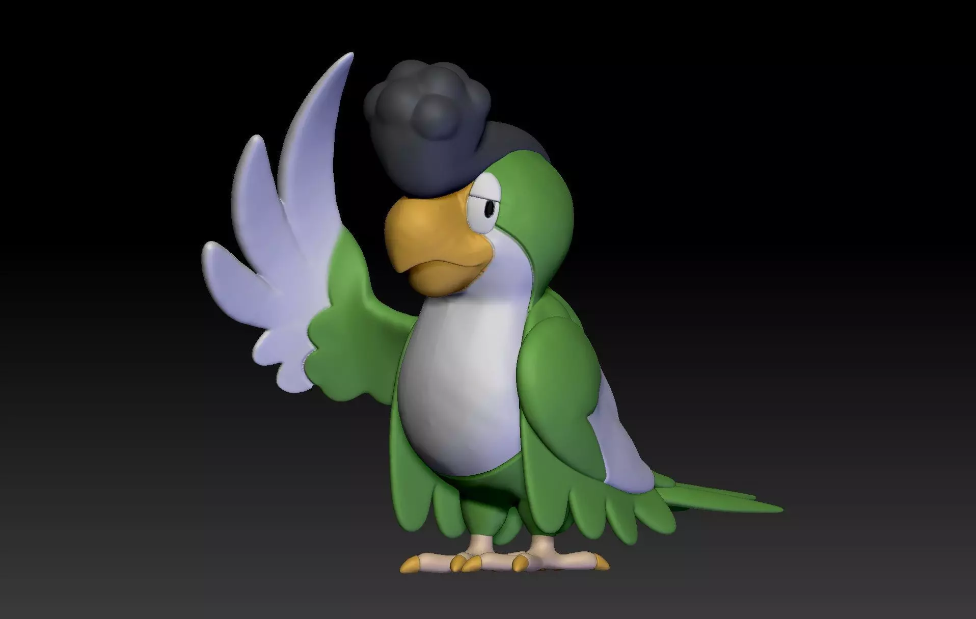 Pokemon Squawkabilly 3D print model_0