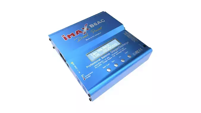 Imax B6AC battery charger Low-poly 3D model