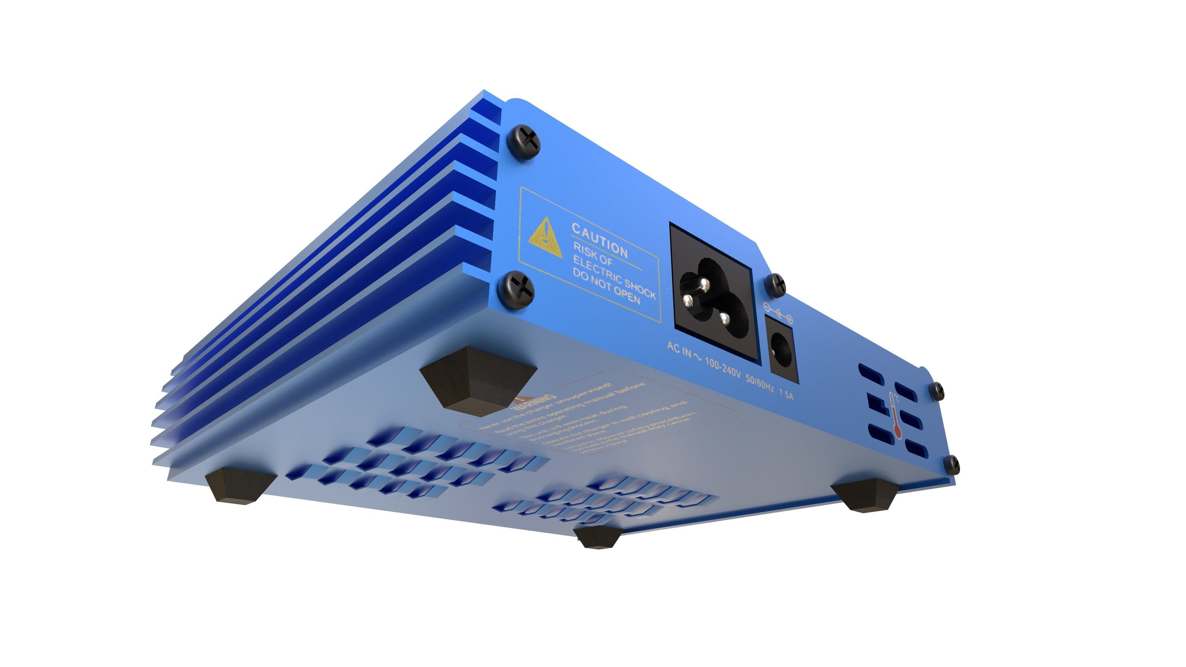 Imax B6AC battery charger Low-poly 3D model_6