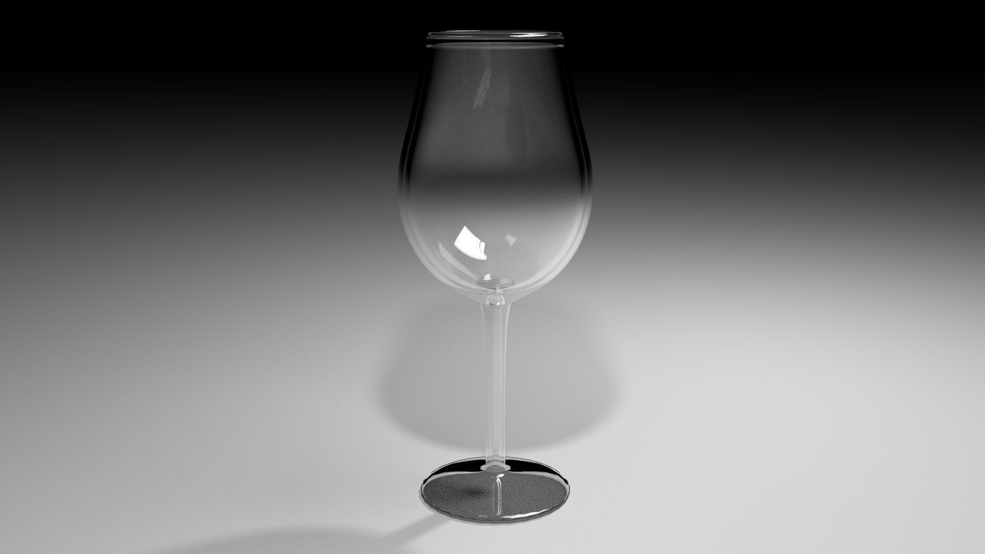Wine Glass - Bordeaux 3D model_1