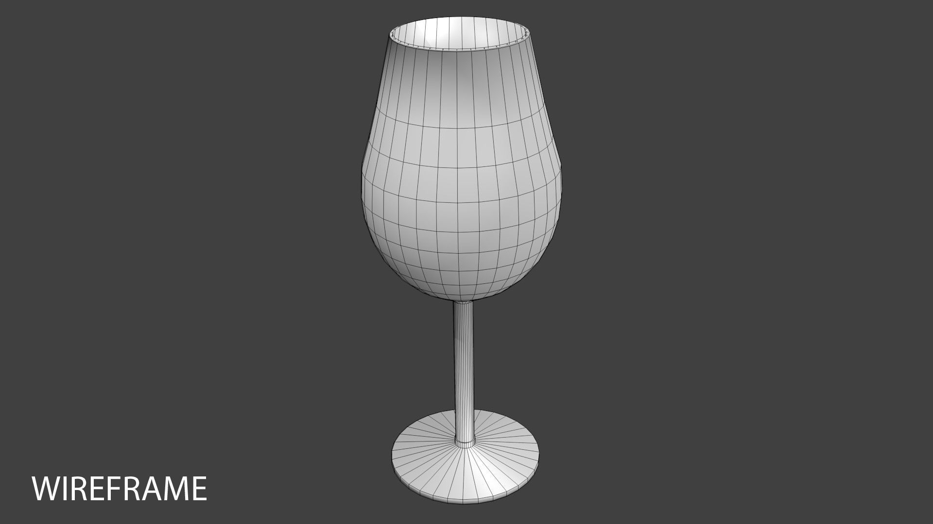 Wine Glass - Bordeaux 3D model_3