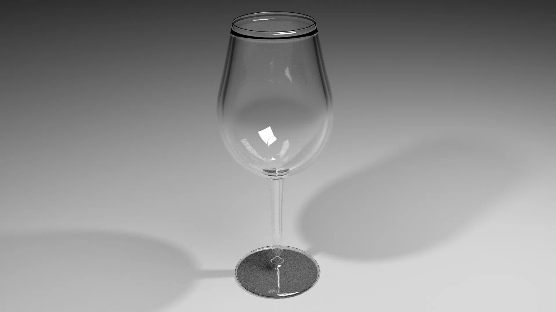 Wine Glass - Bordeaux 3D model_0