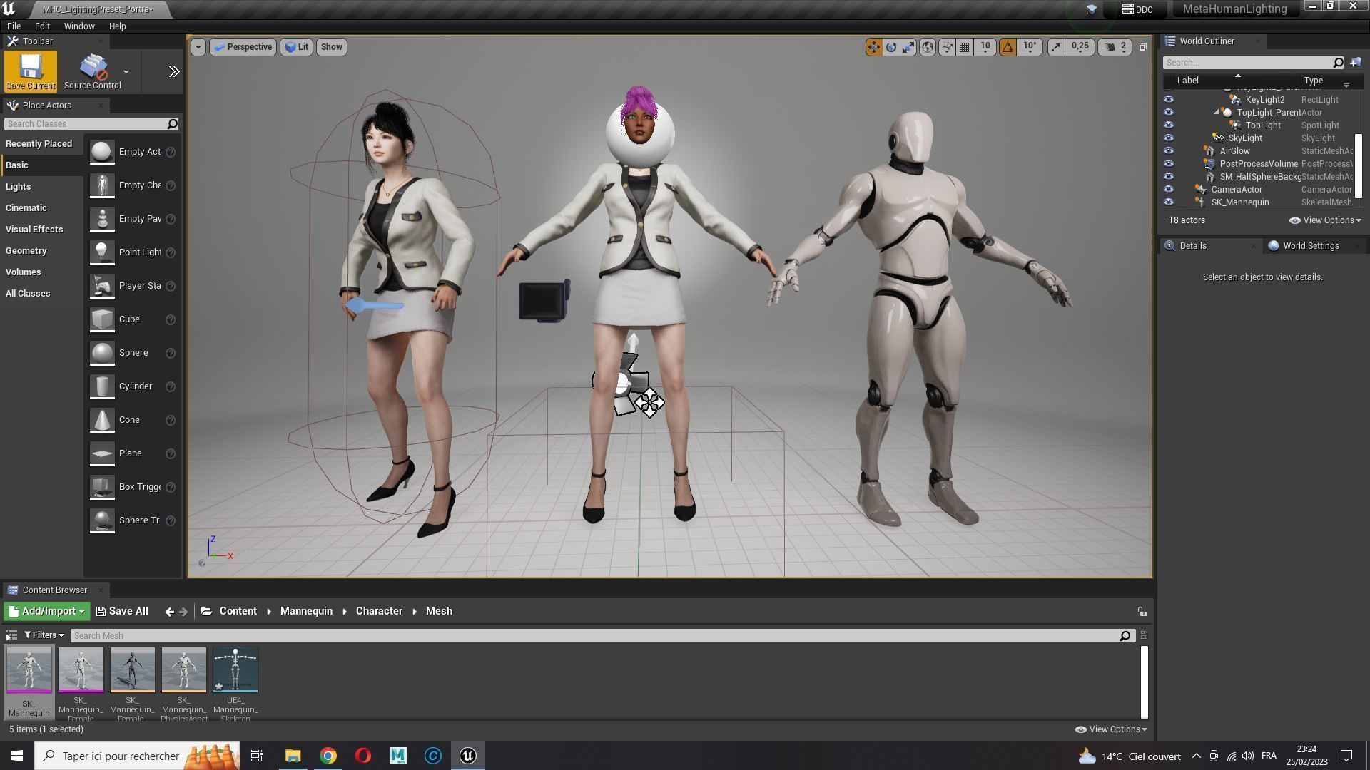 Business Woman Realistic Ready Low-poly 3D model_53