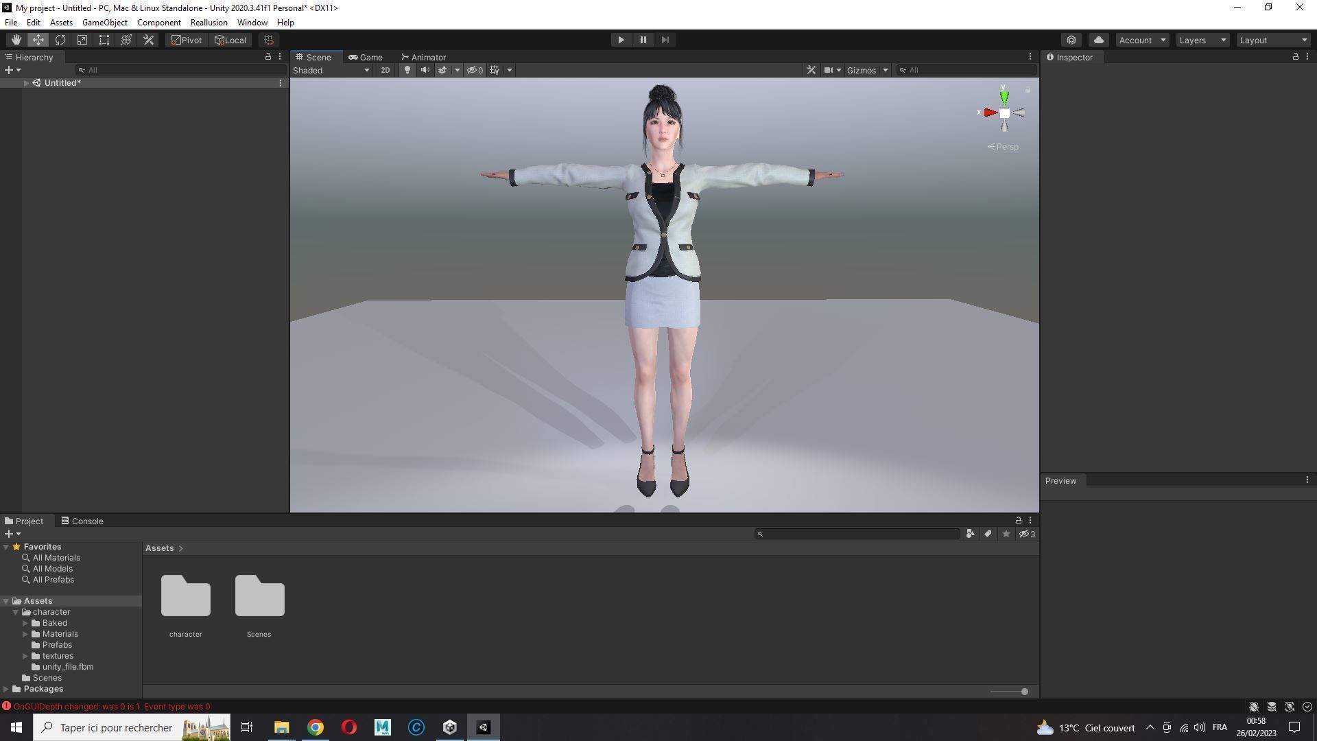 Business Woman Realistic Ready Low-poly 3D model_49