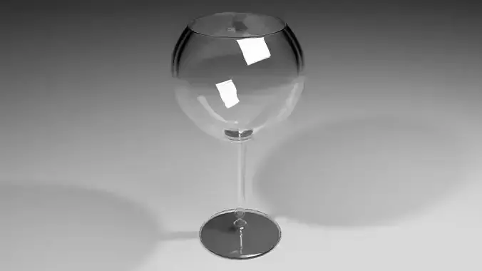 Wine Glass - Burgundy