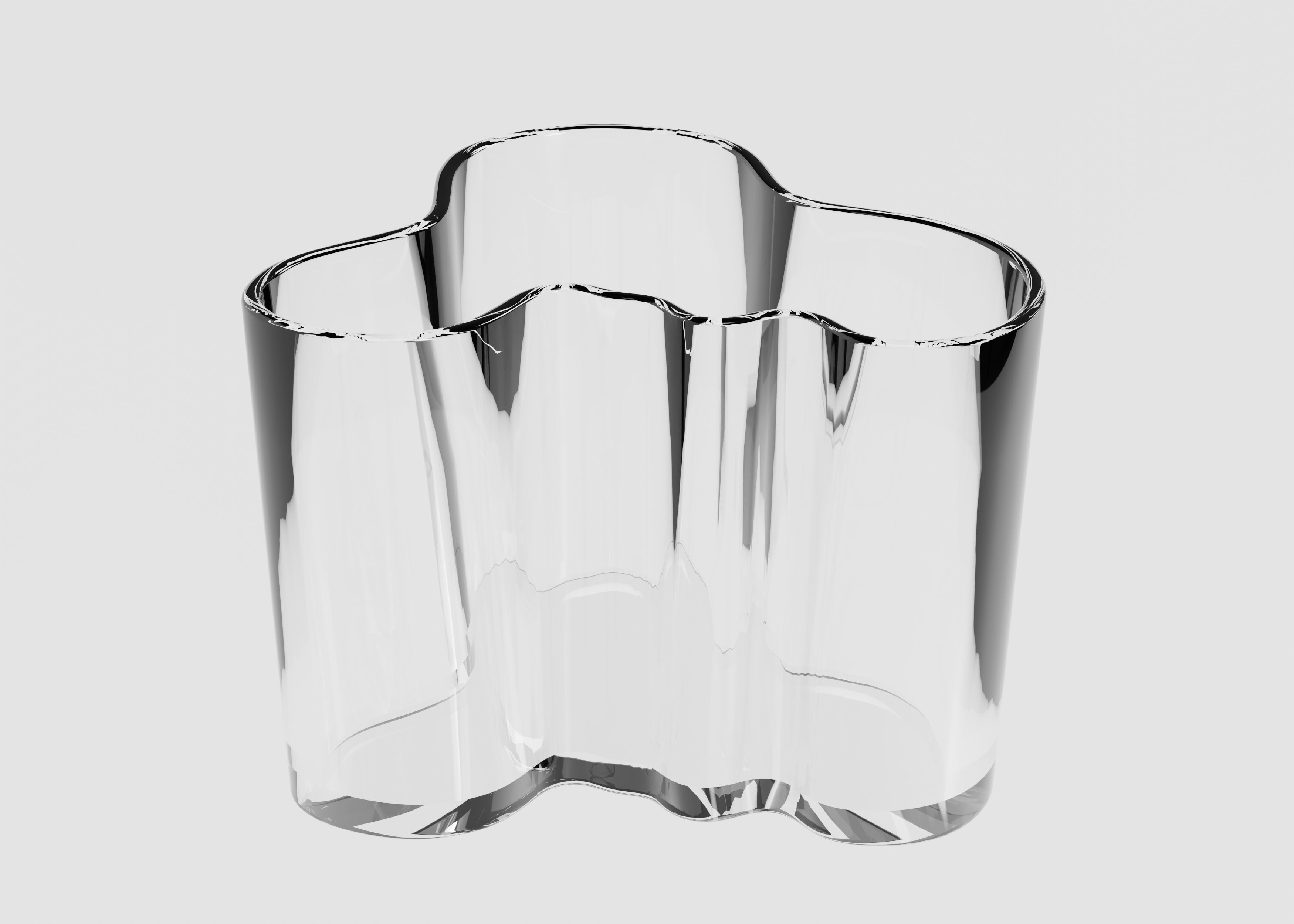 Aalto Vase 3d model 3D model_3