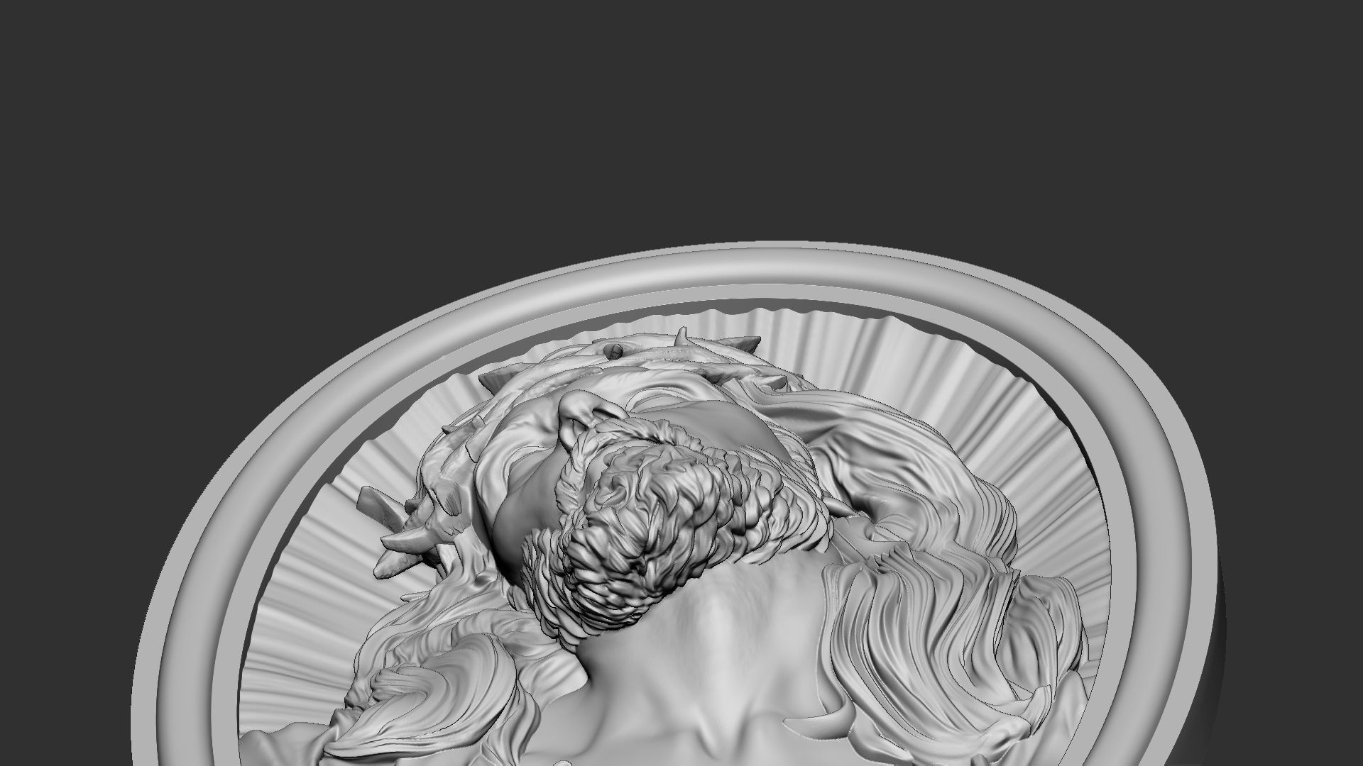 Jesus Relief 07 3D print model_12