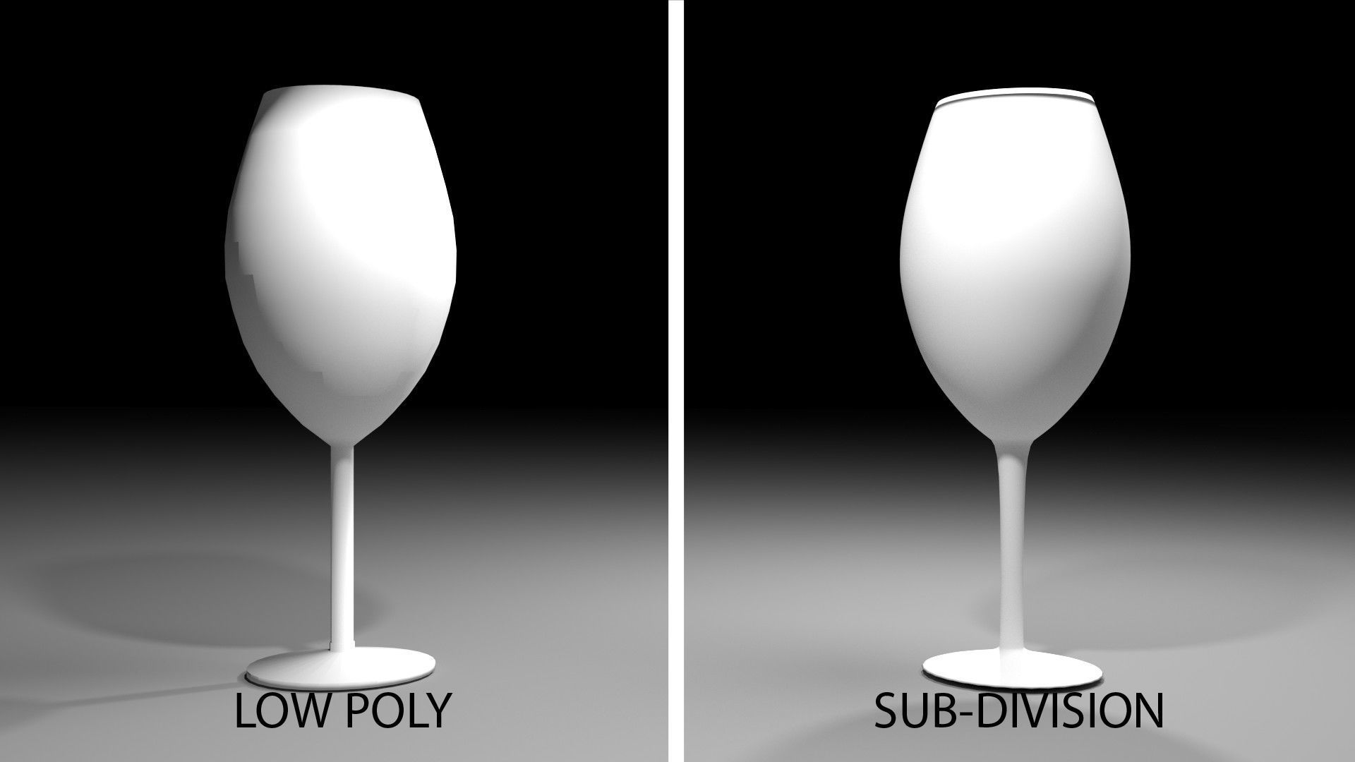 Wine Glass - Cabernet 3D model_4