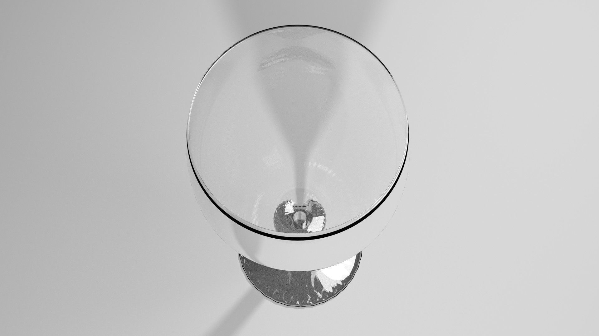 Wine Glass - Champagne 3D model_2