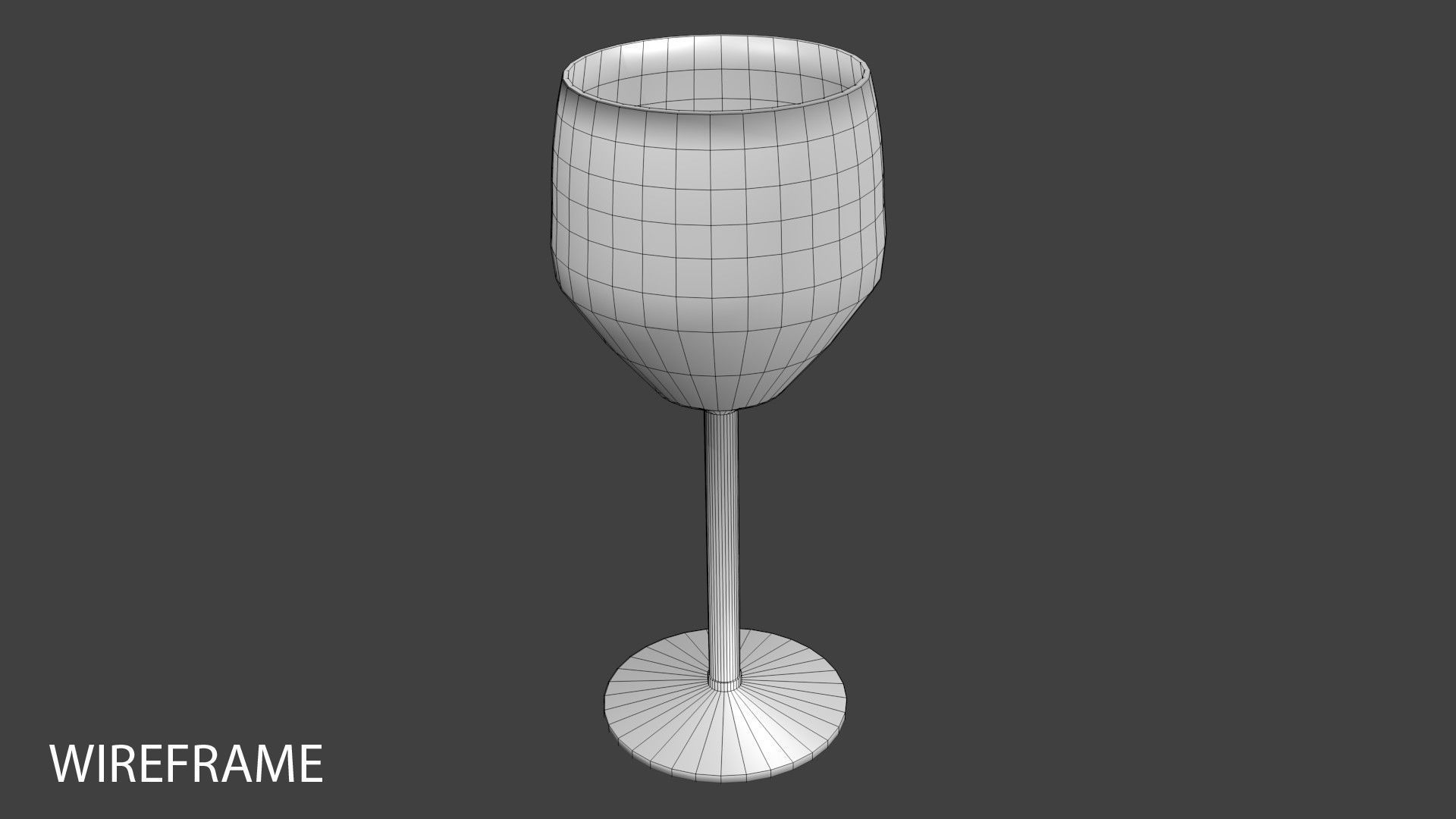 Wine Glass - Chardonnay 3D model_3