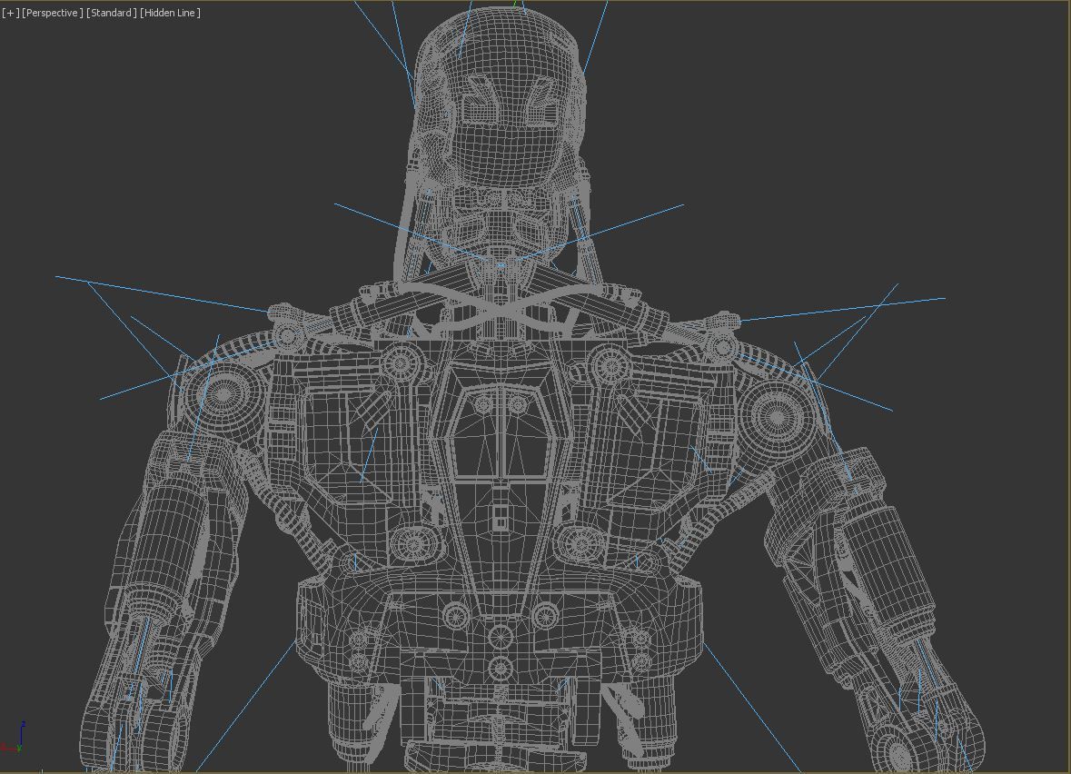 Terminator T800 Salvation Endoskeleton 3D model_57