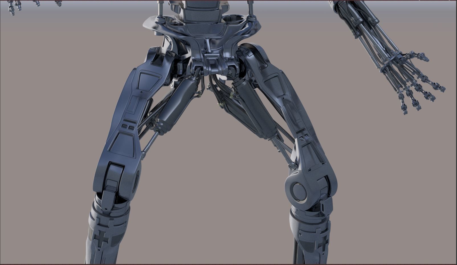 Terminator T800 Salvation Endoskeleton 3D model_38