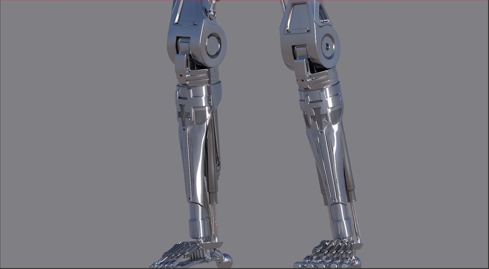 Terminator T800 Salvation Endoskeleton 3D model_48