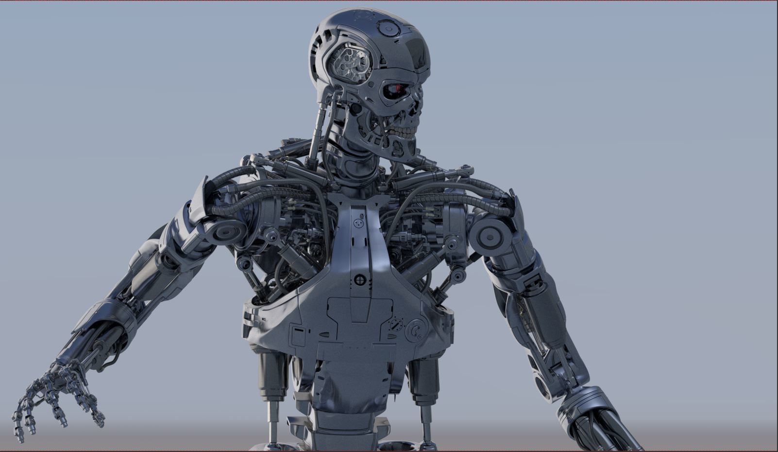 Terminator T800 Salvation Endoskeleton 3D model_37