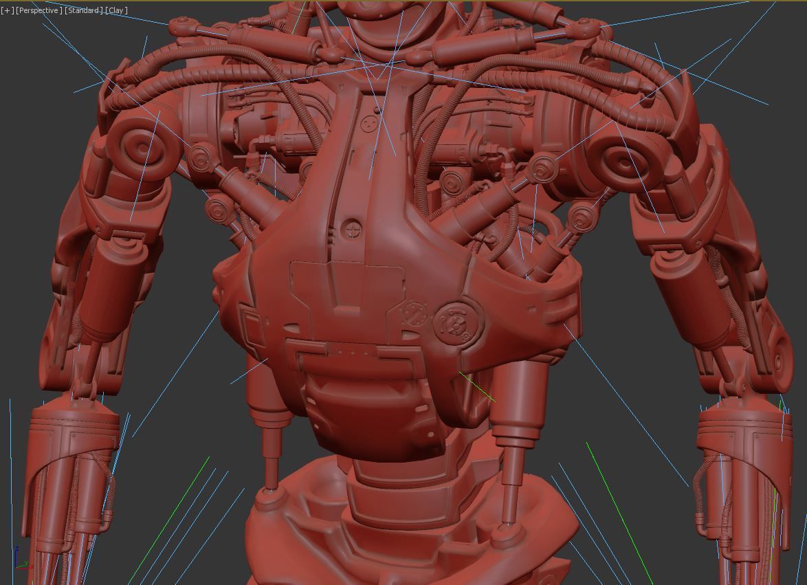 Terminator T800 Salvation Endoskeleton 3D model_61