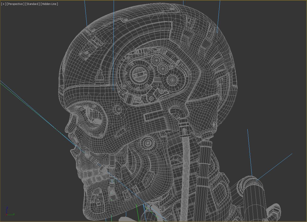 Terminator T800 Salvation Endoskeleton 3D model_54