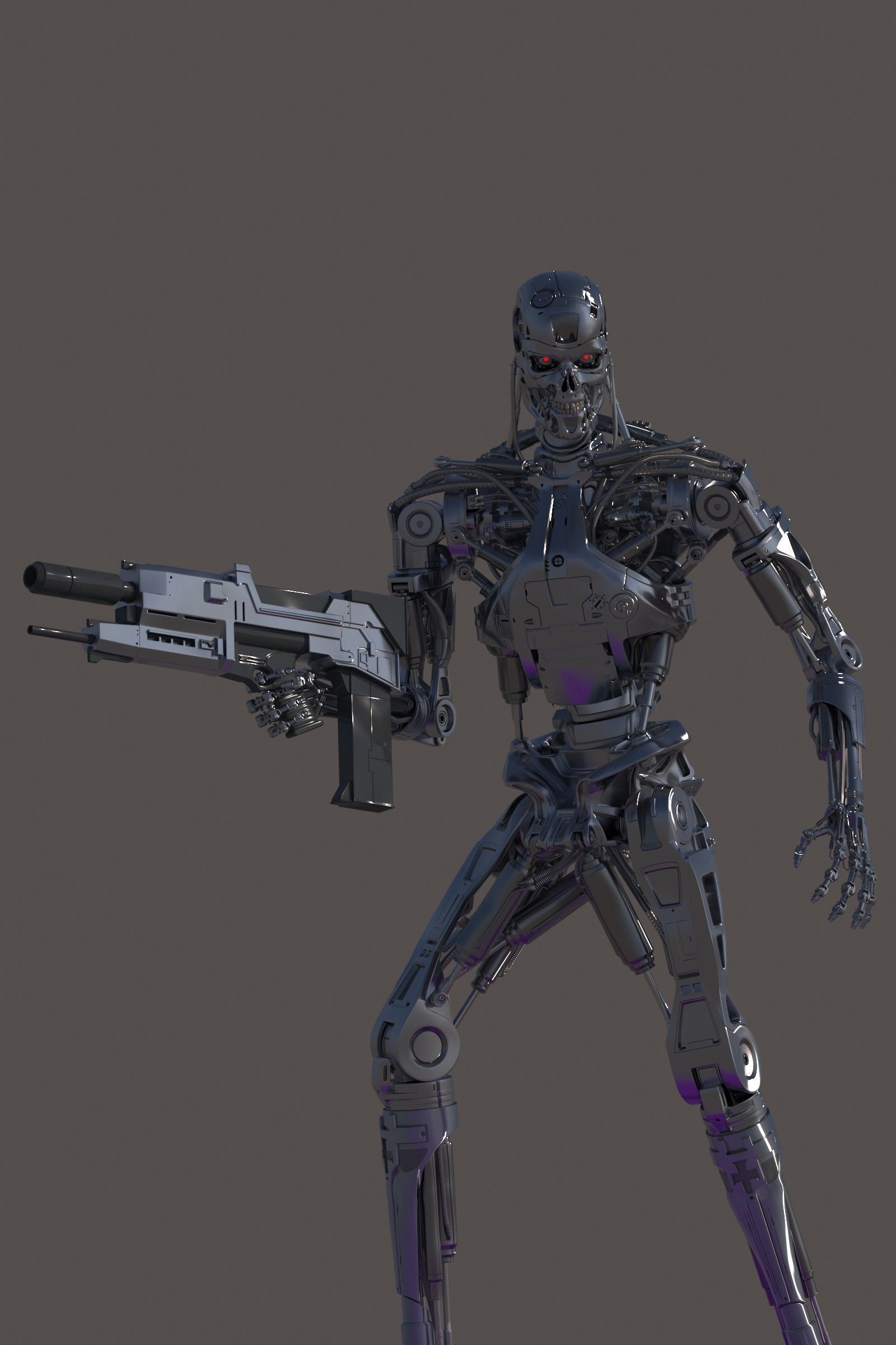 Terminator T800 Salvation Endoskeleton 3D model_72