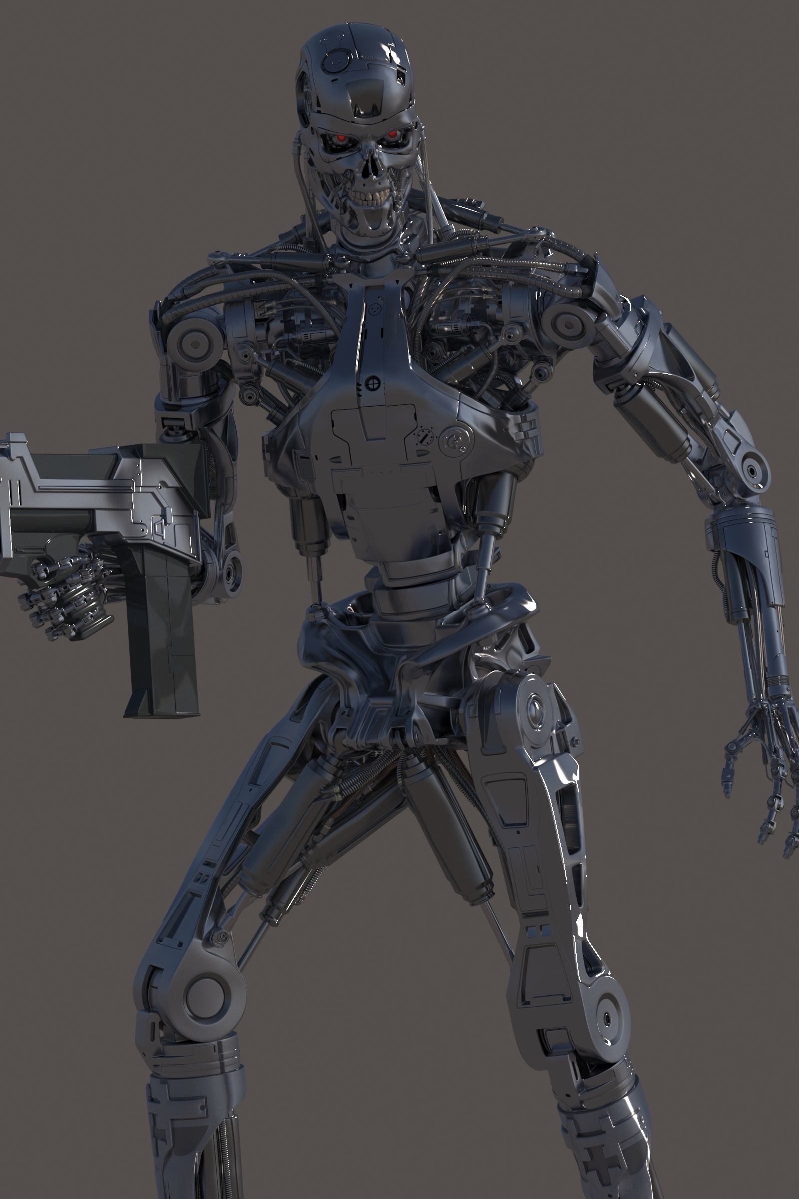 Terminator T800 Salvation Endoskeleton 3D model_22