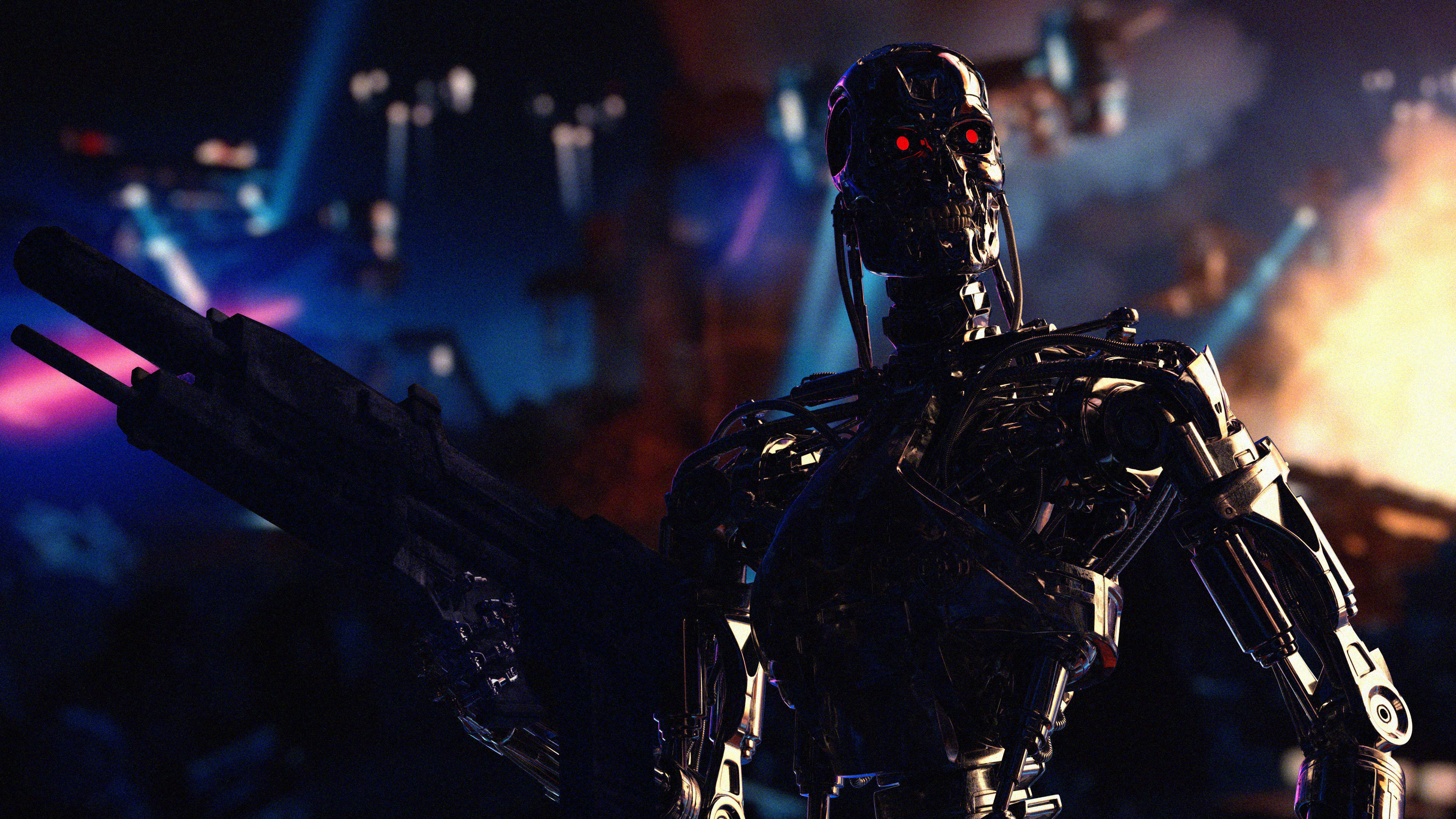 Terminator T800 Salvation Endoskeleton 3D model_2