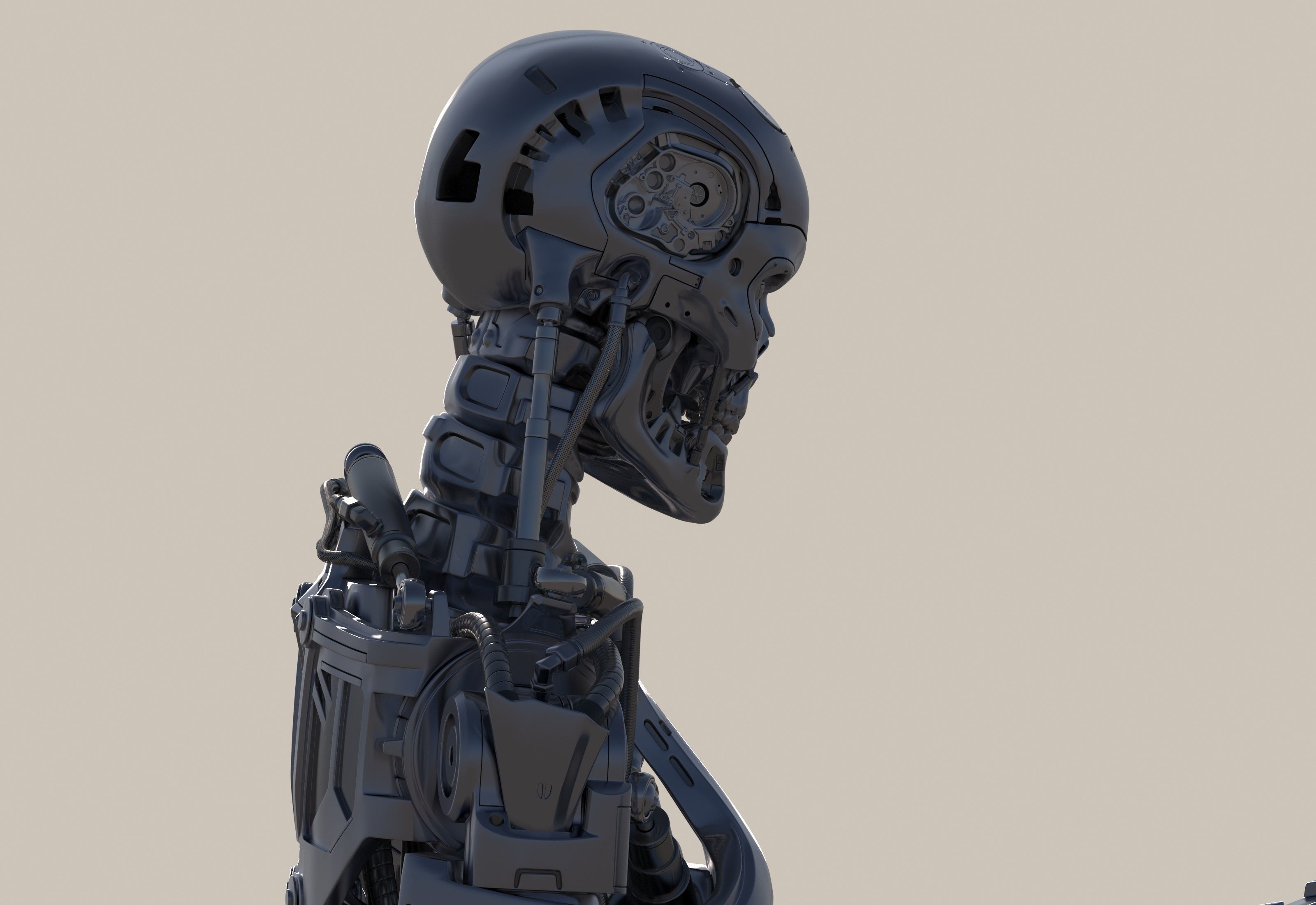 Terminator T800 Salvation Endoskeleton 3D model_43