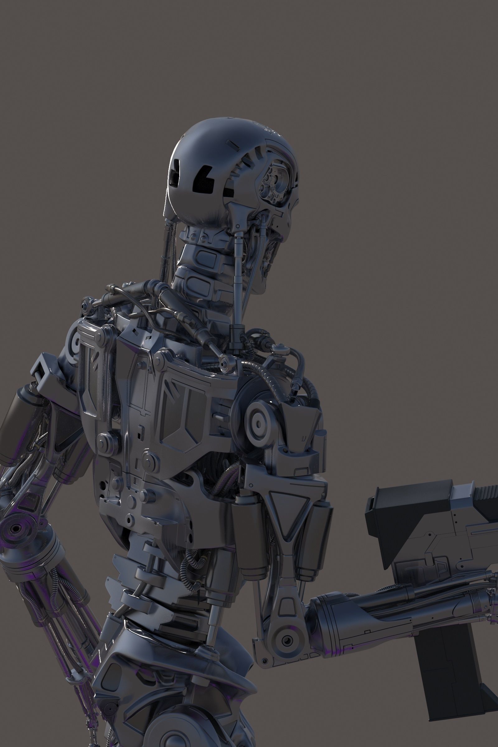 Terminator T800 Salvation Endoskeleton 3D model_73