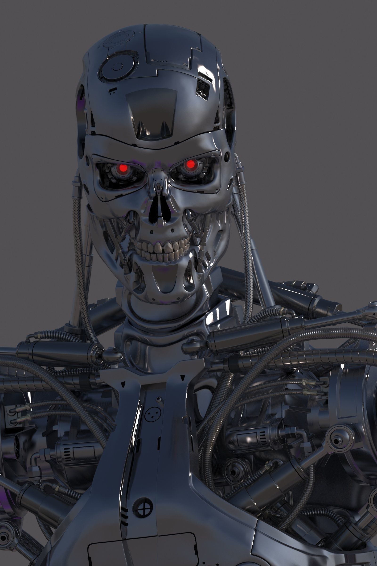 Terminator T800 Salvation Endoskeleton 3D model_36
