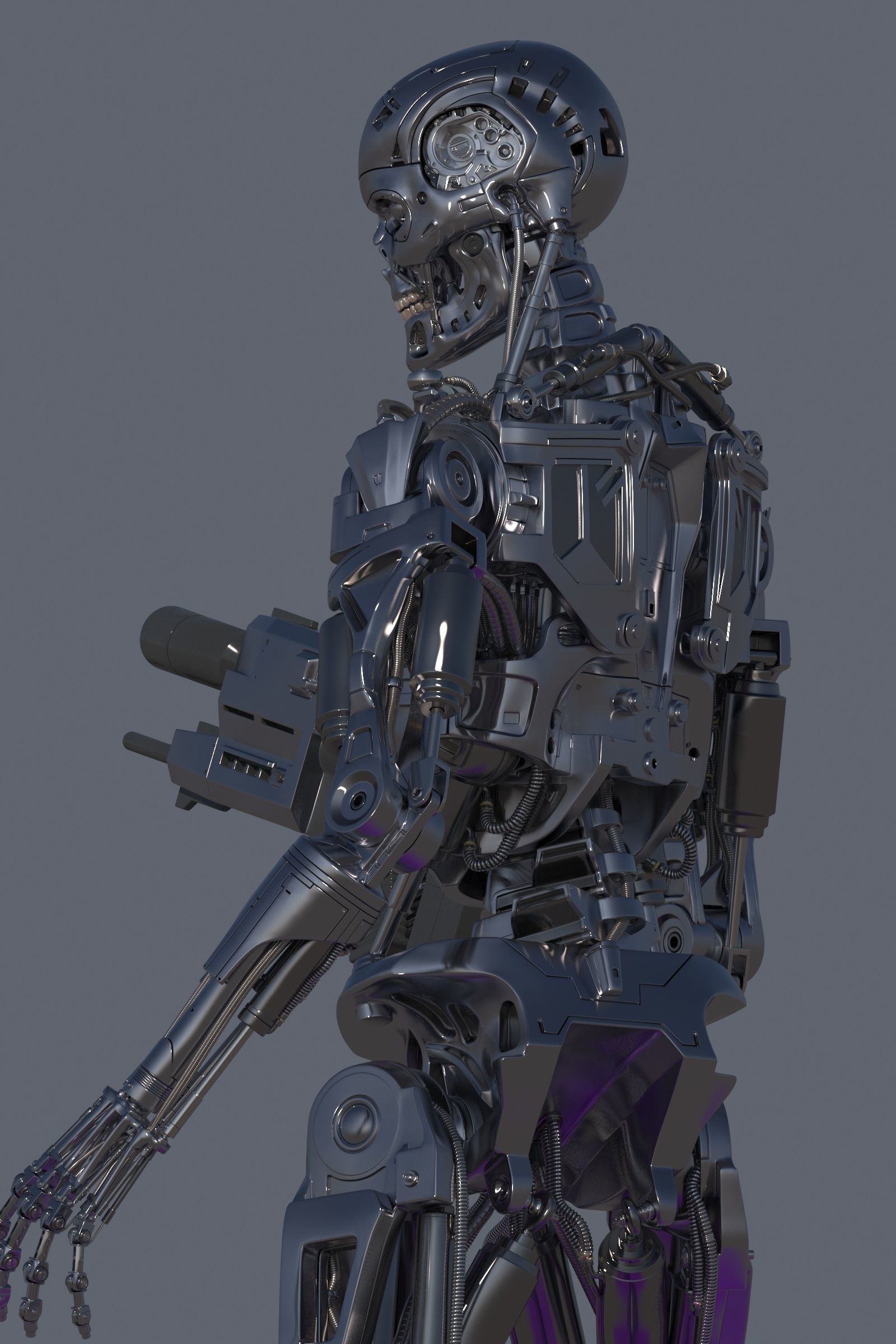Terminator T800 Salvation Endoskeleton 3D model_68