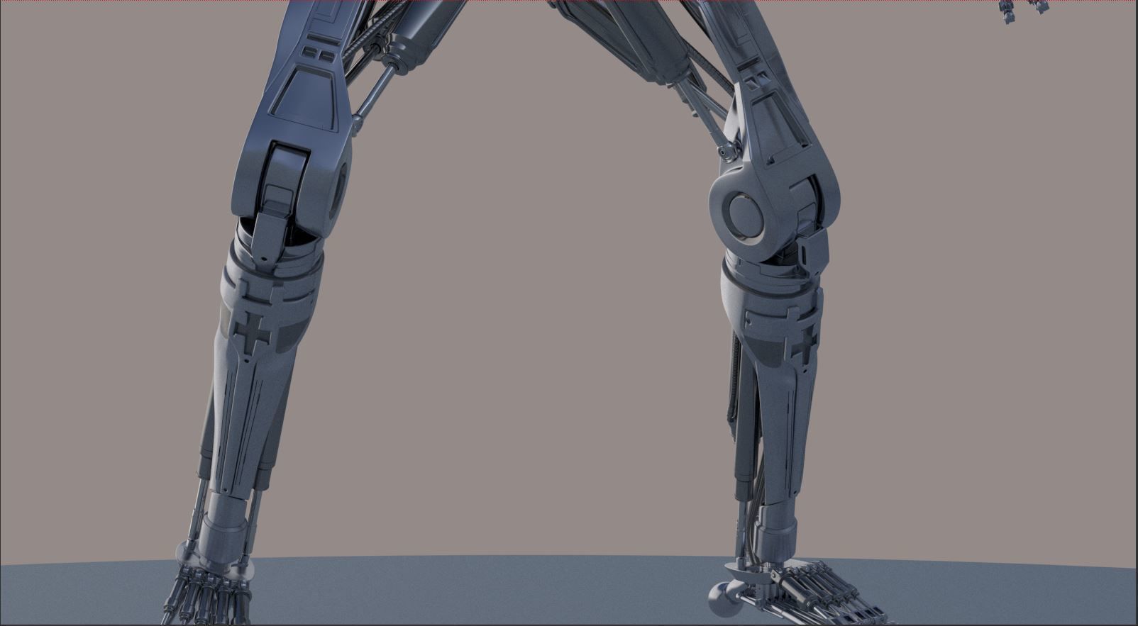 Terminator T800 Salvation Endoskeleton 3D model_39