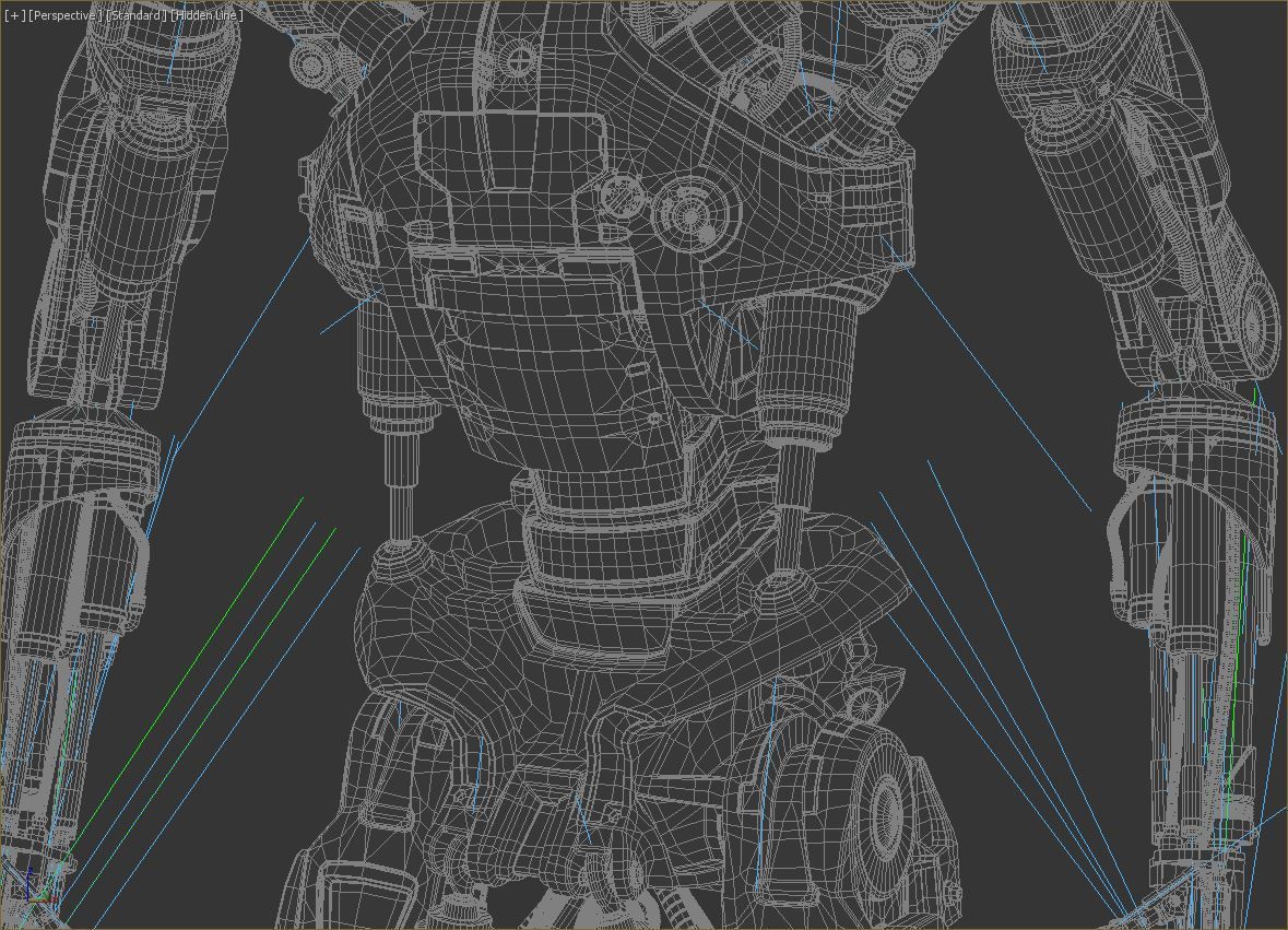 Terminator T800 Salvation Endoskeleton 3D model_52