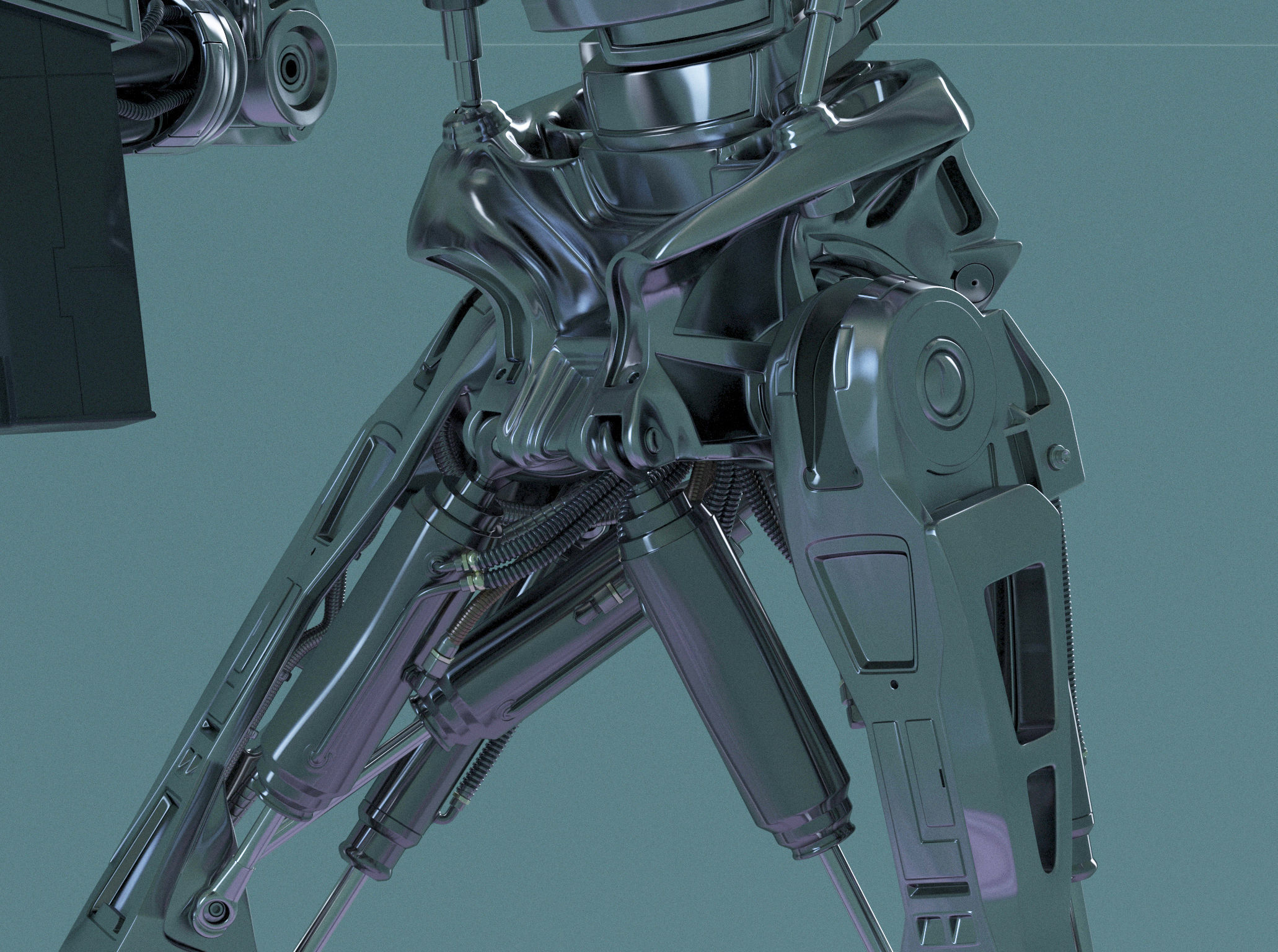 Terminator T800 Salvation Endoskeleton 3D model_77