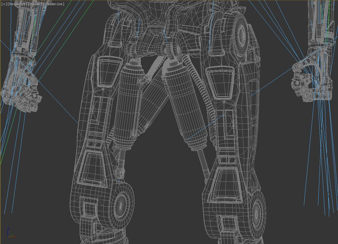 Terminator T800 Salvation Endoskeleton 3D model_53