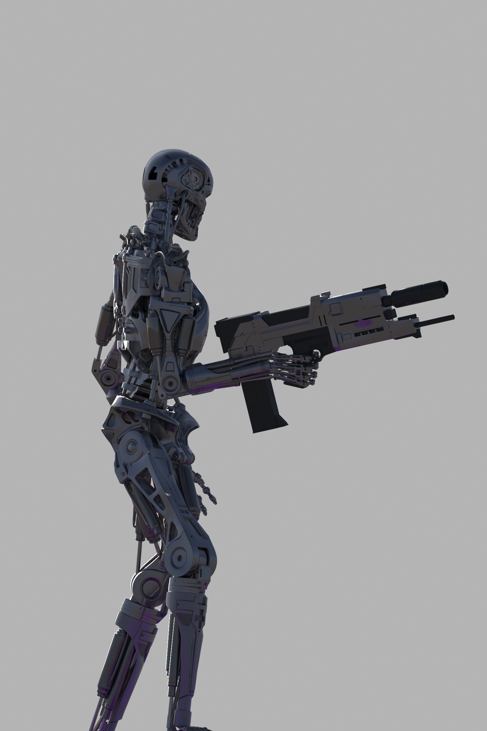 Terminator T800 Salvation Endoskeleton 3D model_70