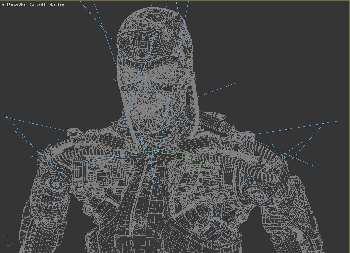 Terminator T800 Salvation Endoskeleton 3D model_49