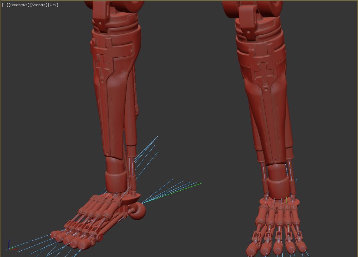 Terminator T800 Salvation Endoskeleton 3D model_63