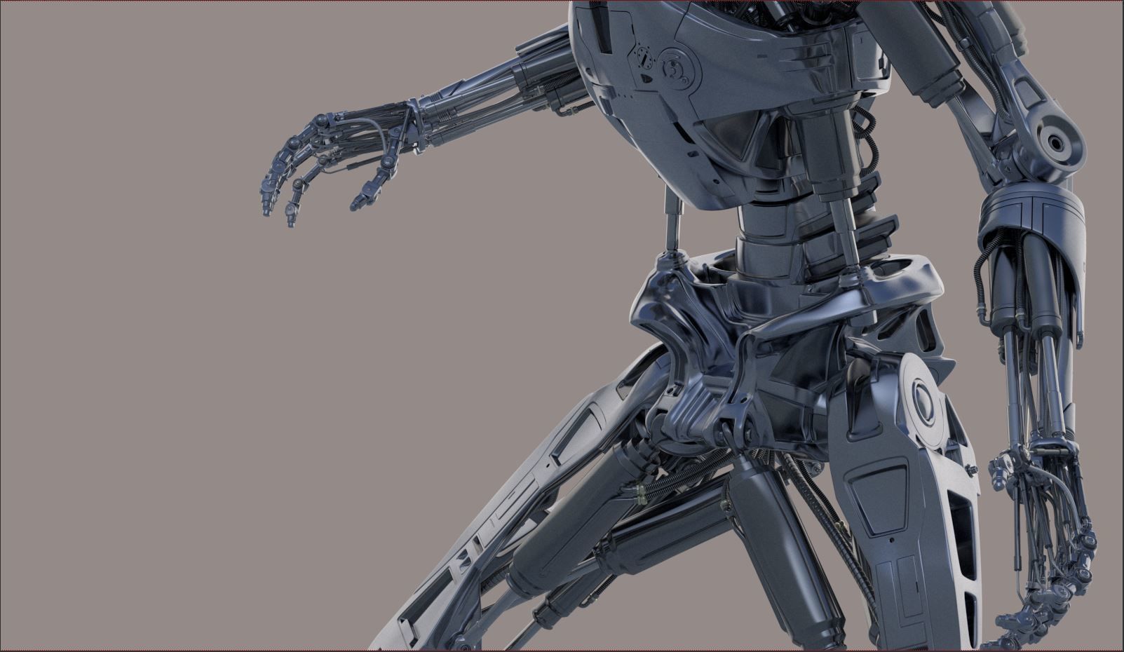 Terminator T800 Salvation Endoskeleton 3D model_40