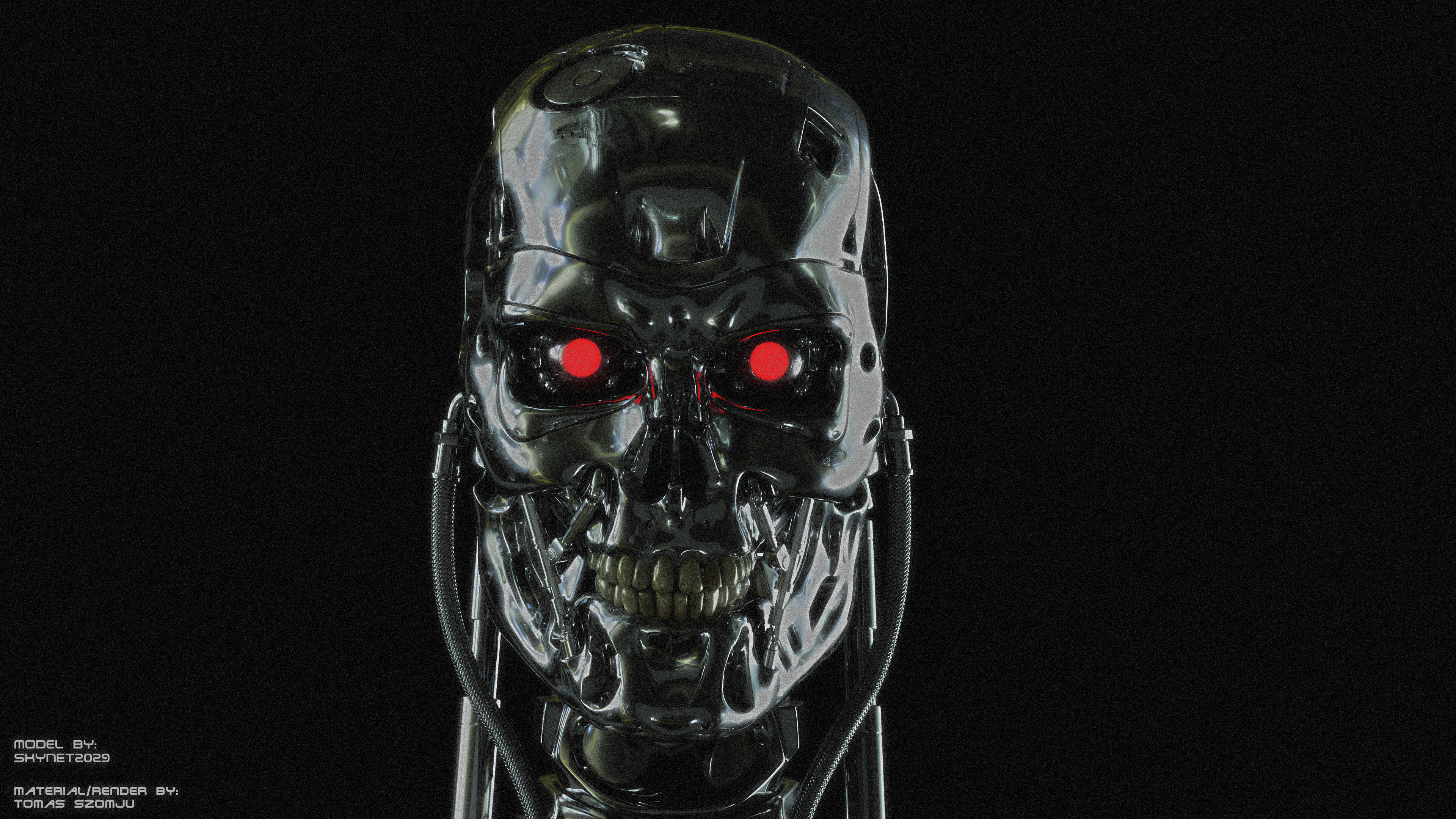 Terminator T800 Salvation Endoskeleton 3D model_3
