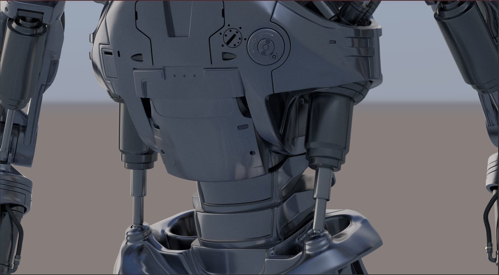 Terminator T800 Salvation Endoskeleton 3D model_45