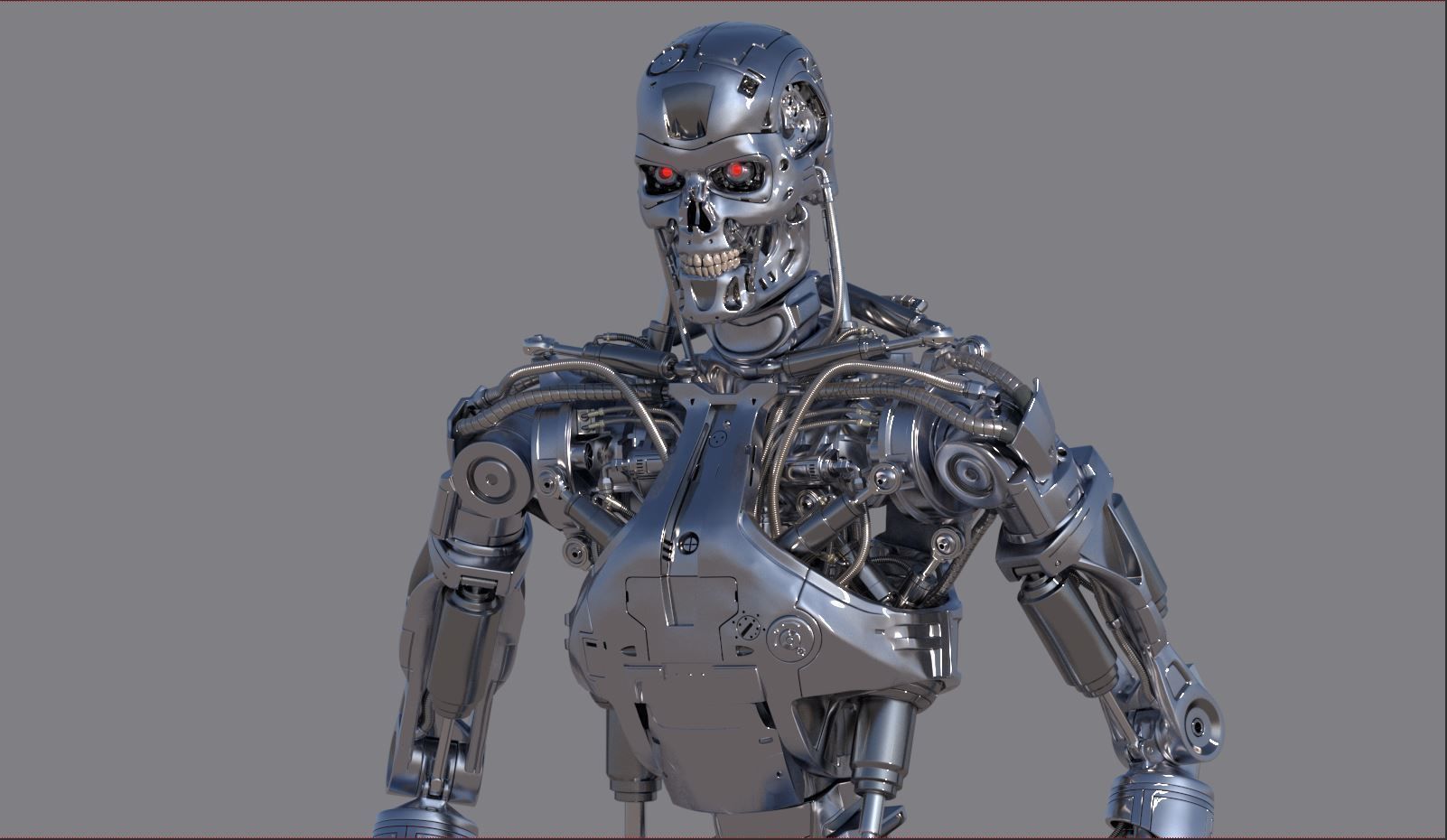 Terminator T800 Salvation Endoskeleton 3D model_28