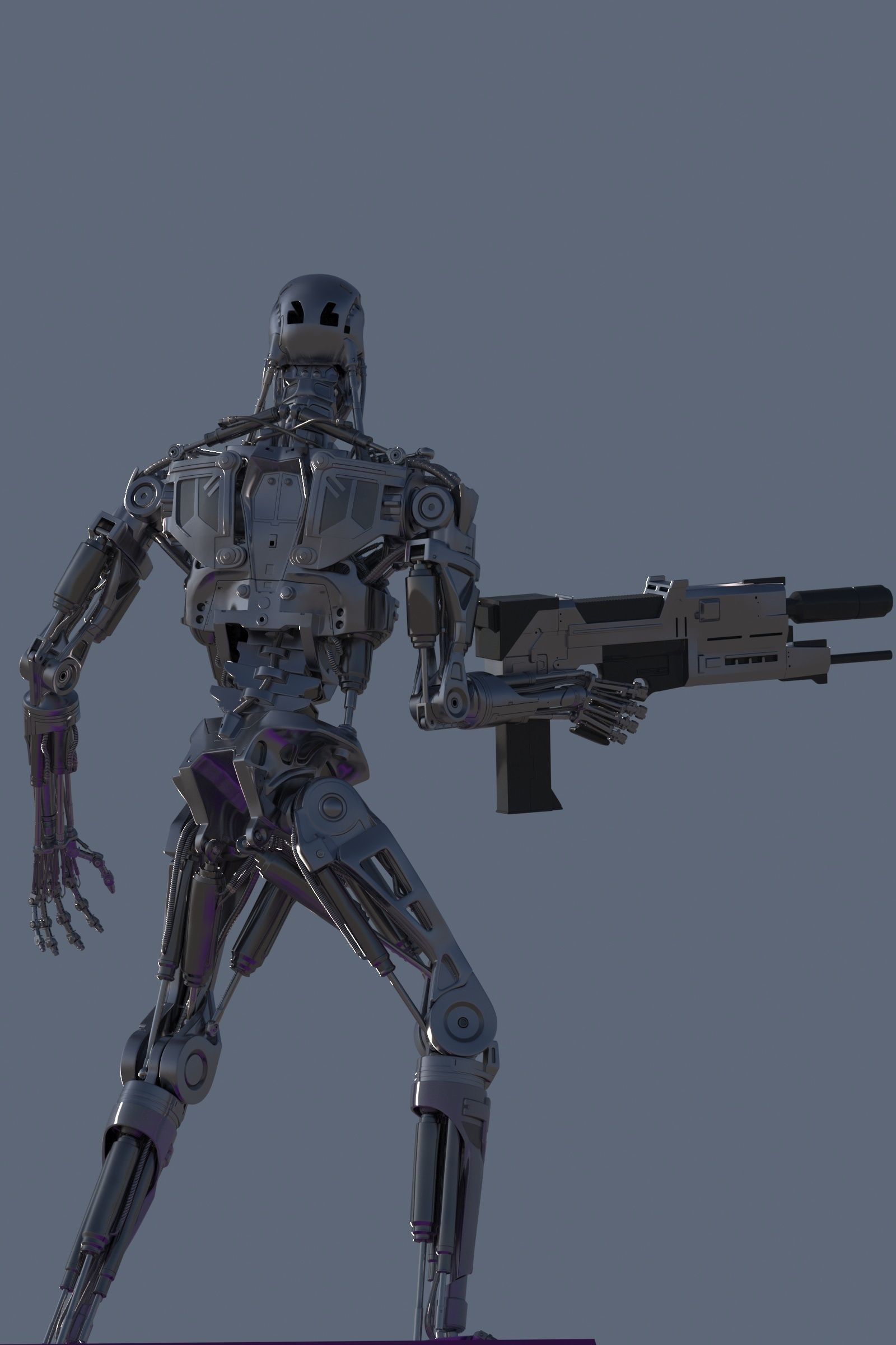Terminator T800 Salvation Endoskeleton 3D model_71