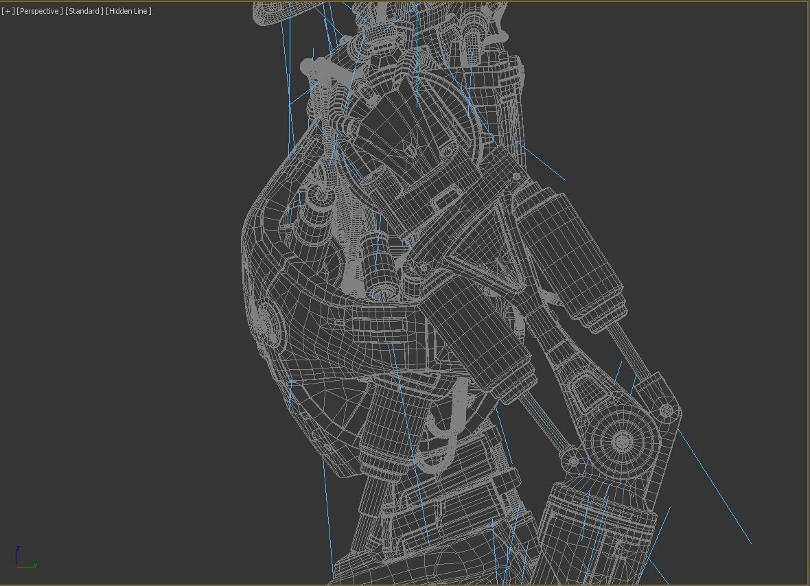 Terminator T800 Salvation Endoskeleton 3D model_59