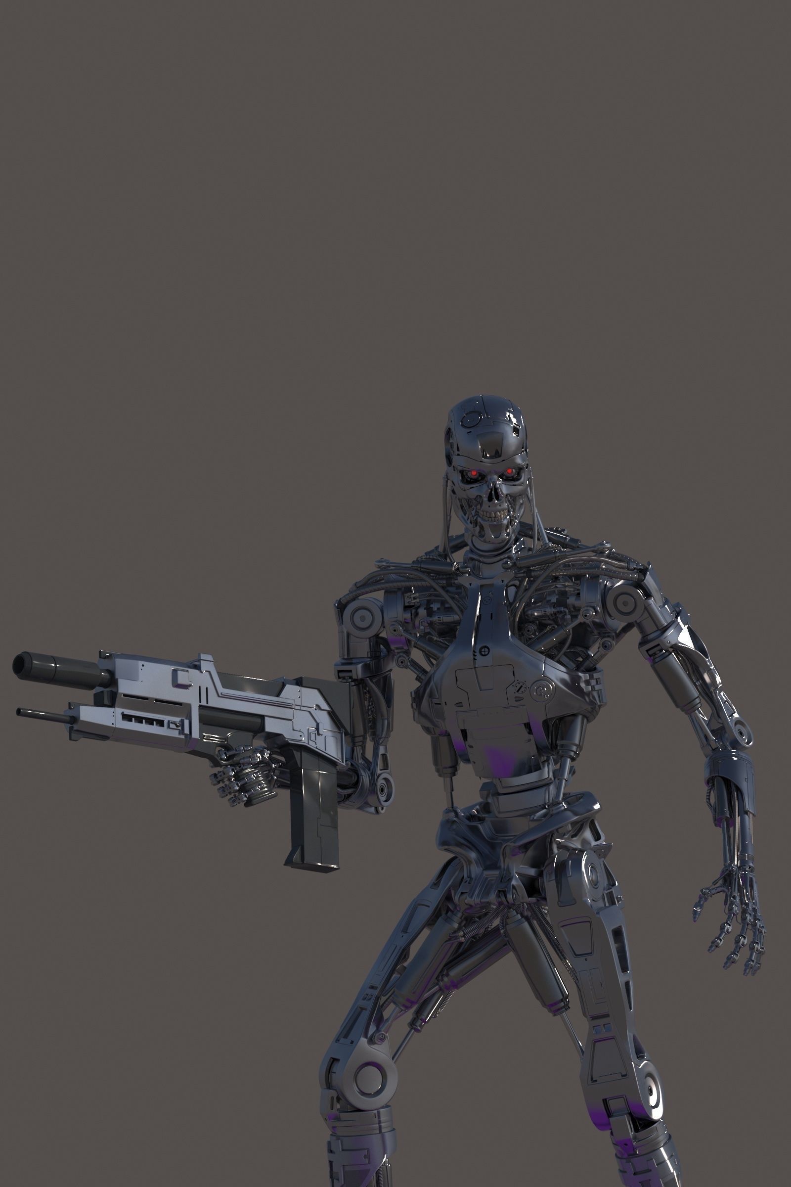 Terminator T800 Salvation Endoskeleton 3D model_66