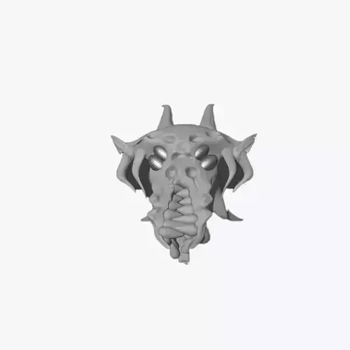 monster head 3D model