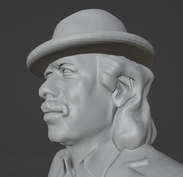 Carlos Santana 3D print model_4