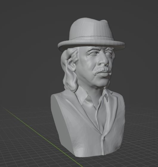 Carlos Santana 3D print model_16