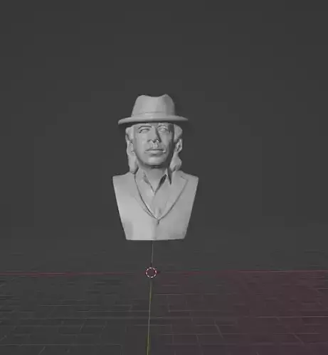 Carlos Santana 3D print model