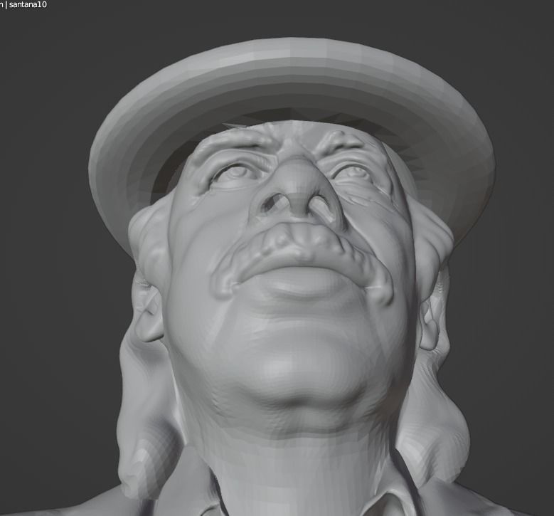 Carlos Santana 3D print model_7
