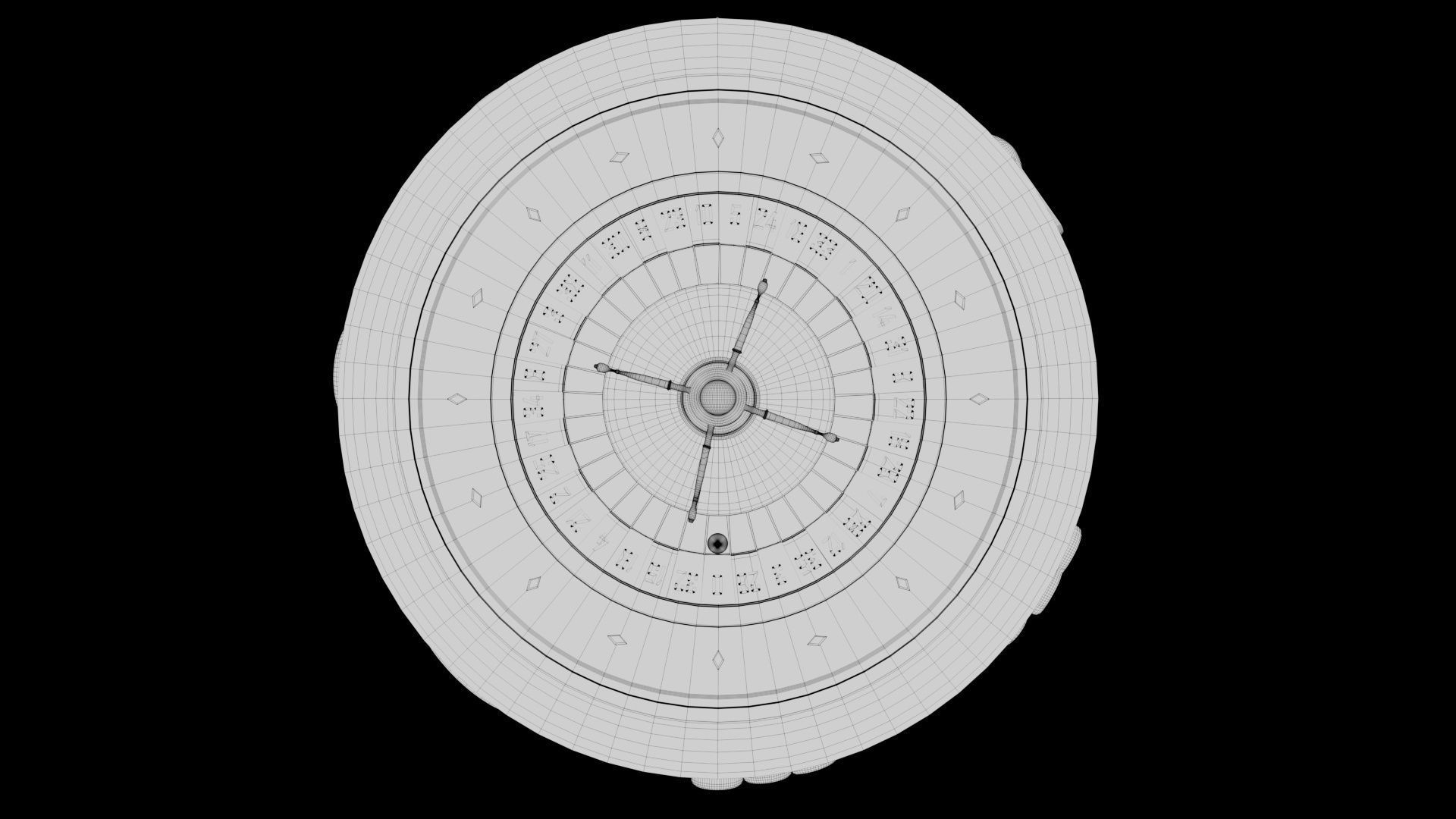 Casino 3D Roulette and Slot 3D model_5