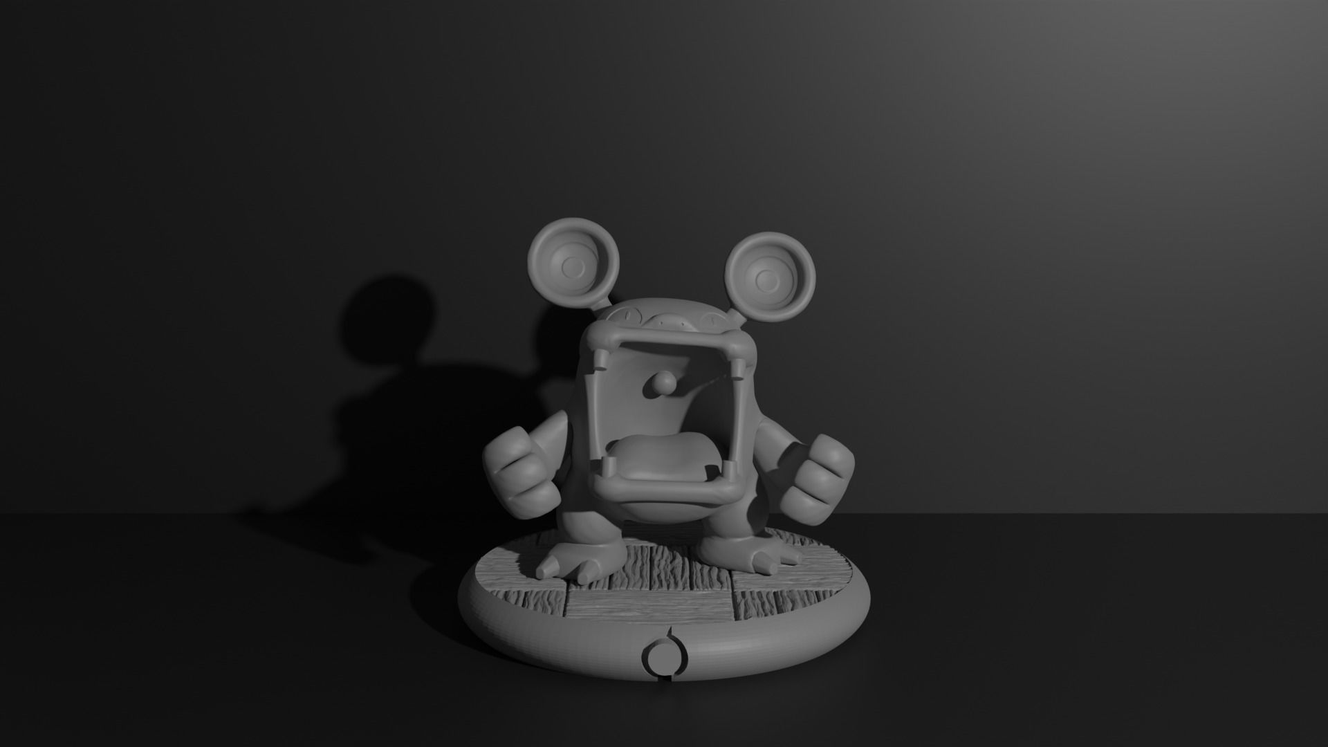 Whismur Loudred and Exploud 3D print model 3D print model_17