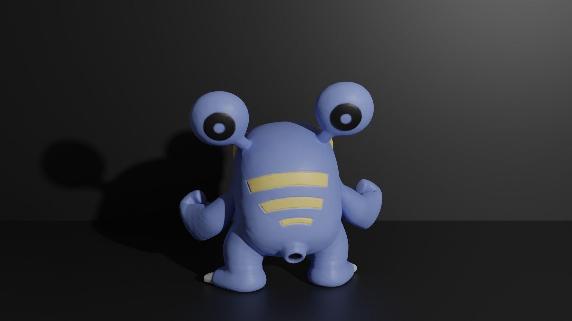 Whismur Loudred and Exploud 3D print model 3D print model_8
