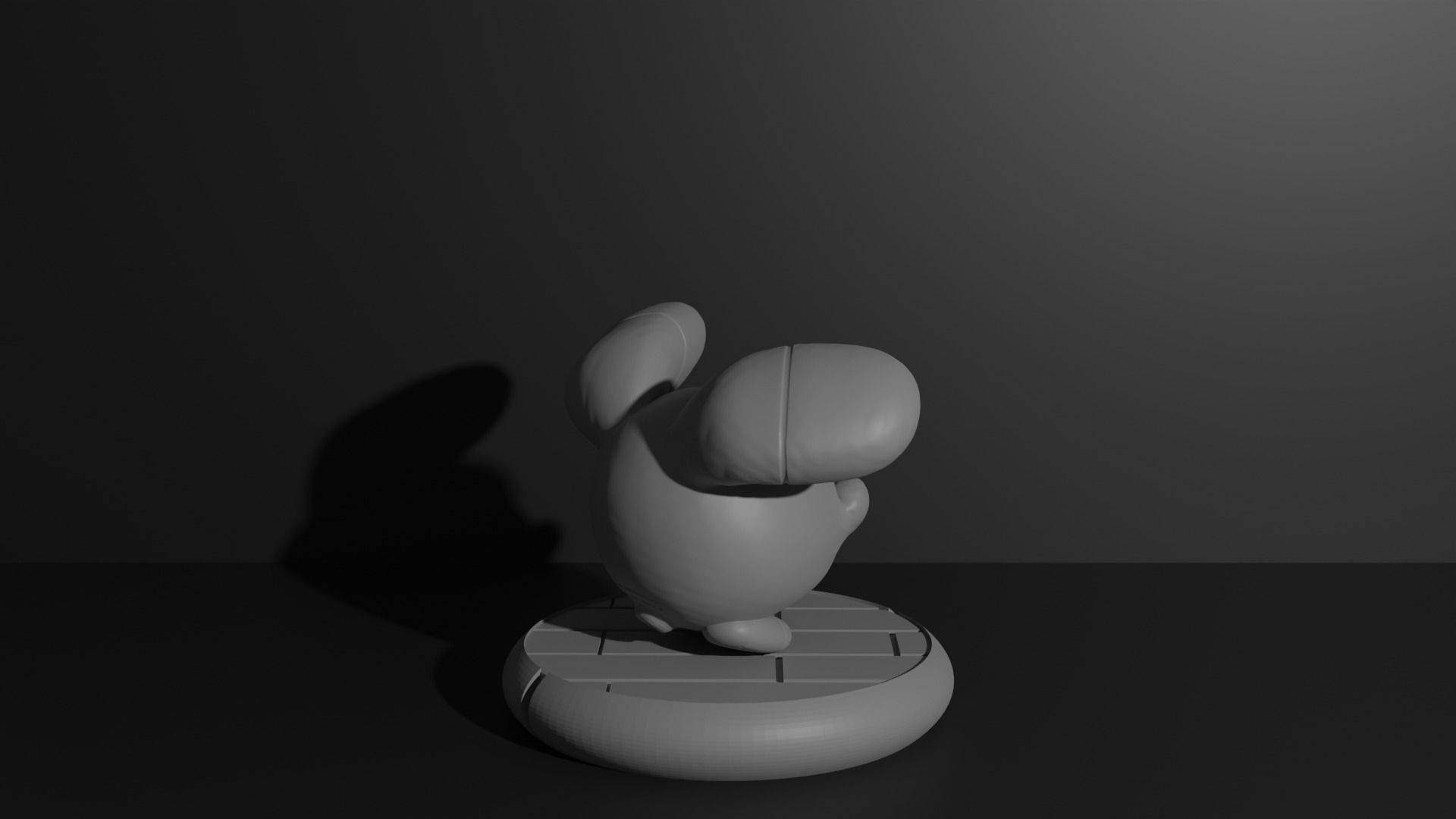 Whismur Loudred and Exploud 3D print model 3D print model_15